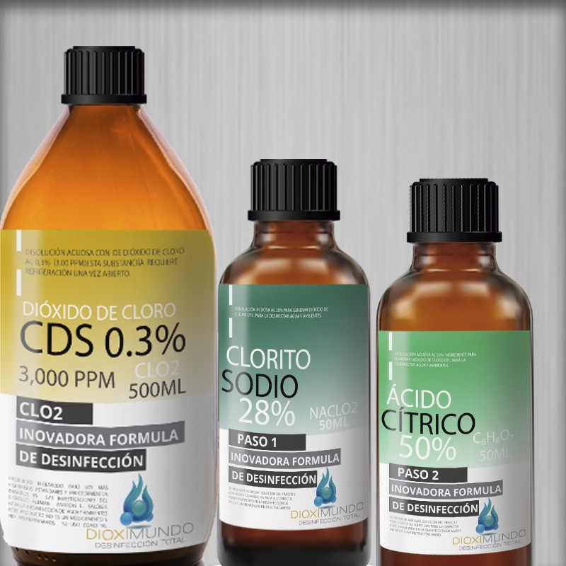 cds-500ml-y-kit-mms-50ml Dióxido de Cloro  (MMS)