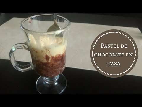 Pastel en Taza – Cake in a mug