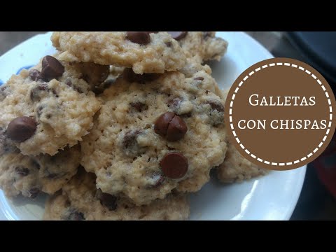 Como hacer galletas con chispas de chocolate (chocochips)