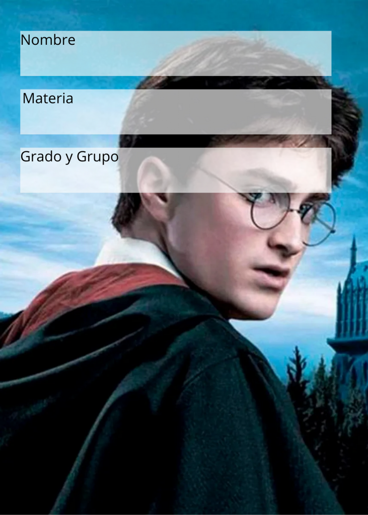 harry-potter-para-imprimir-731x1024 Etiquetas escolares de Harry Potter para imprimir