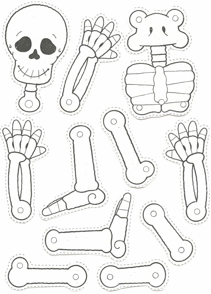 calavera-para-armar10-736x1024 Catrines y esqueleto para imprimir