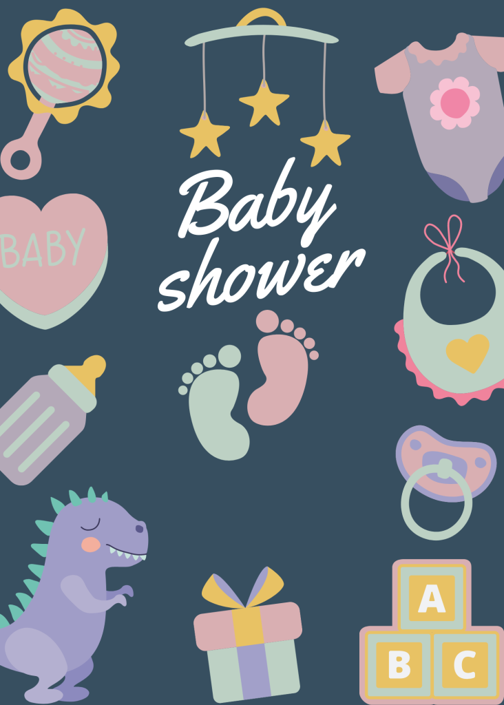 Invitacion-Baby-shower-732x1024 Invitaciones de Baby Shower para Imprimir